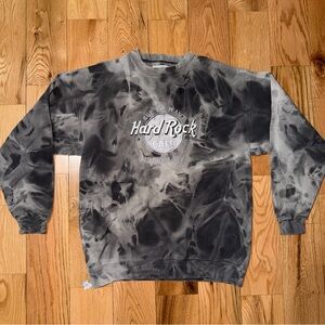 Hard Rock Cafe | Gray “Save The Planet“ Atlantic City Men's Sweater Size large